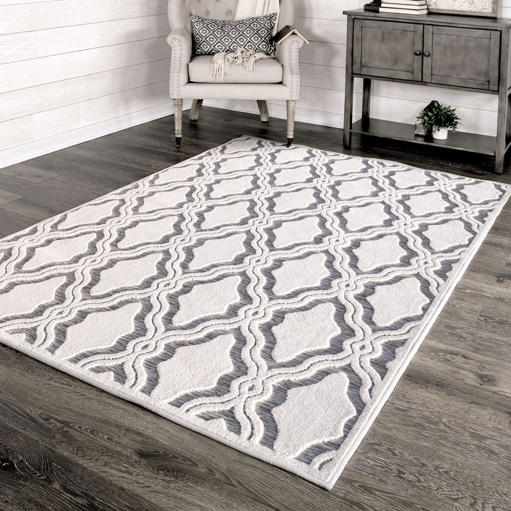 Orian Rugs Solid Grey 2'3x8' Orian Rugs Solid Grey 2'3x8'